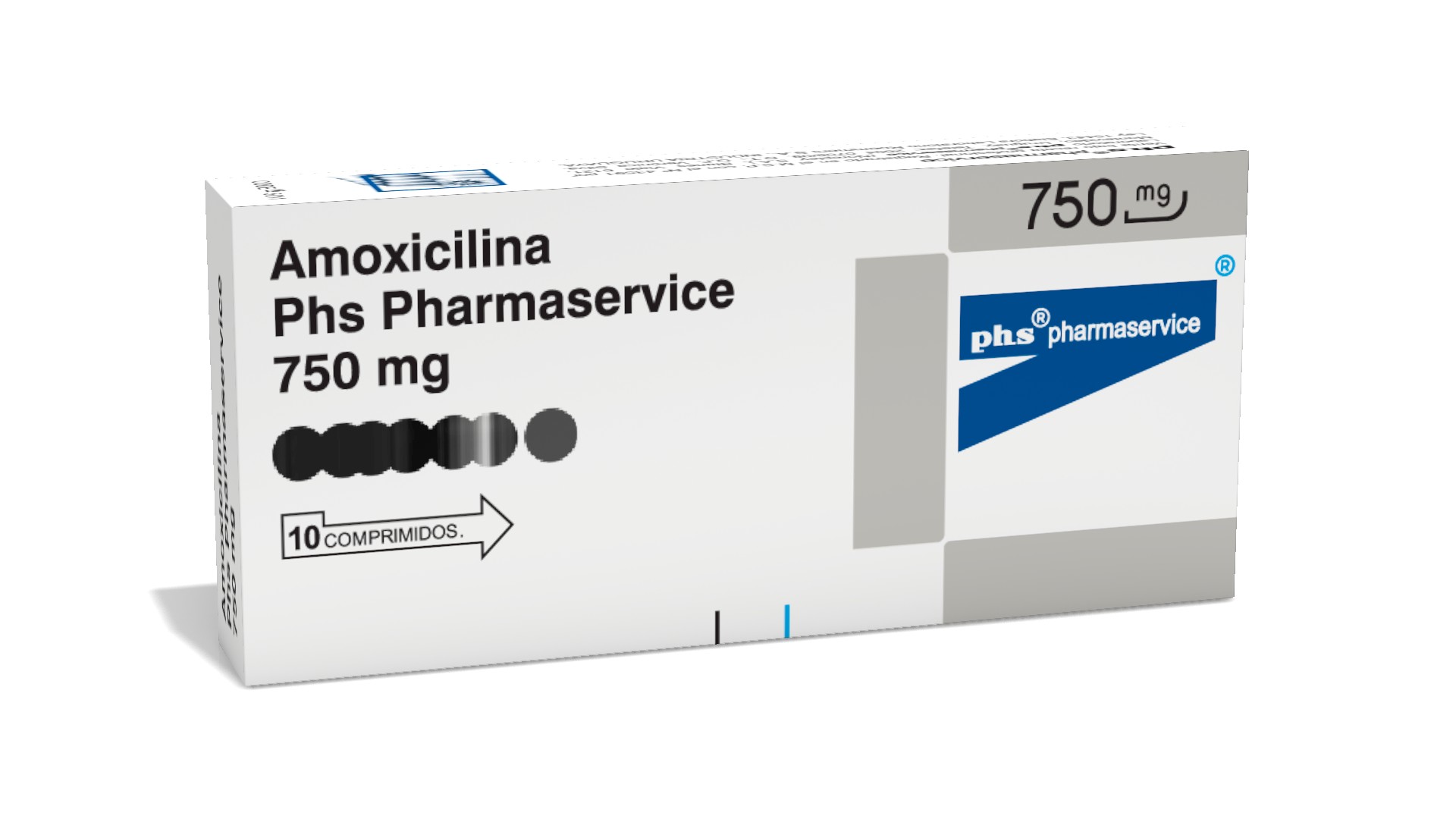 Amoxicilina Phs Pharmaservice 750mg. - Imagen 1